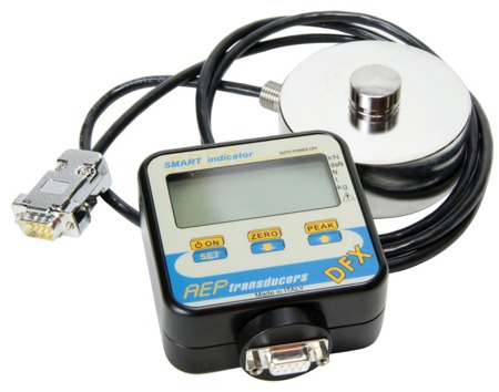 Електронен измервателен уред за силата на натиска, скала от 0 до 25 000 N (за използване с 007950010250)