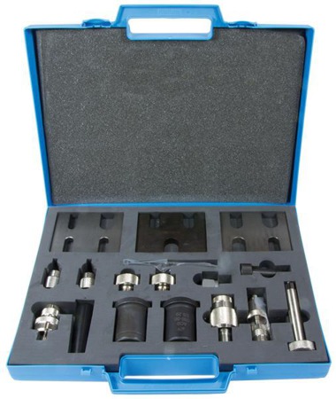 Пълен комплект специализирани инструменти за демонтаж и монтаж на инжектори Bosch CRi