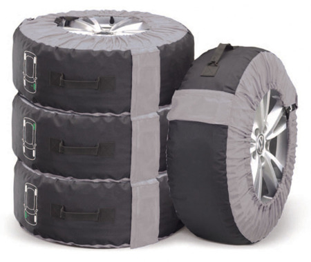 Set Of 4 Single Tyre Covers