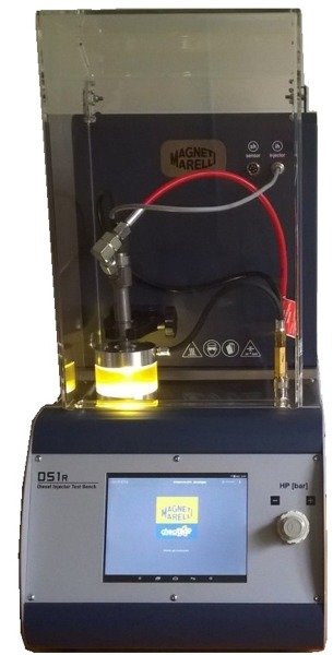 2000Bar Testing 1 CRDi's /Electronic Static Mass Metering / Semi