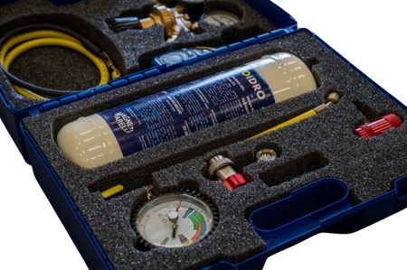 Mobile Set For Hydrogen Tests (1 Kg Hydrogen Bottle, Reducer, Pressure Gauge 40 Bar,Hydrogen leak detector)