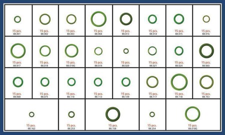 Set Of 28 diffrent types Orings 400 Pcs