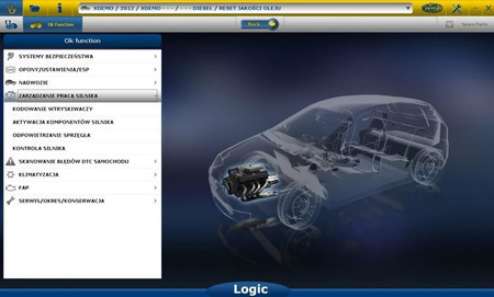 Diagnostický tester Magneti Marelli LOGIC