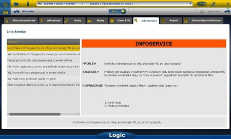 Diagnostický tester Magneti Marelli LOGIC