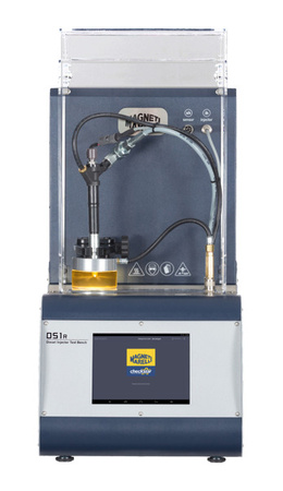 DS1R-S/10 - TESTER wtryskiwaczy DIESEL DS1R z pompą 1200 bar – elektroniczny pomiar, manualny regulator ciśnienia (osłona, podstawowy zestaw adapterów, system Android, bez płynu)