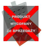 Zestaw trzpieni regulacyjnych otwarcia zaworu wtryskiwacza Delphi: wysokość:.3,80-4,90 mm, (12 rozmiarów), cięcie co 0,10 mm, opakowanie: 10 szt X rozmiar, razem: 120 sztuk