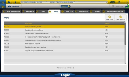 Diagnostický tester Magneti Marelli LOGIC
