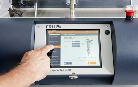 CRU.2R / 30 - BANC DE TESTAT SI REPARAT INJECTOARE PENTRU 1 CRDi / full- AUTOMAT DE LUCRU FUNCTIE CODIFICAREA