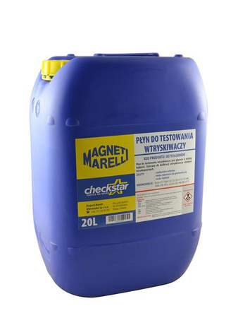 Testing Fluid Diesel  20 L(equal to the norm Bosch VS 15665-OL-CV, ISO 4113-CV-AW, MAN, Volkswagen,  MTU, Lucas CAV, MB DBL 6513) recomended for CRU series