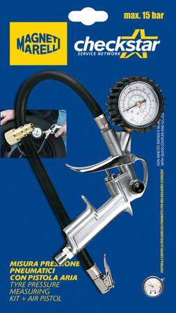 Tyre Pressure Measuring Kit + Air Pistol