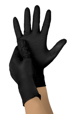 Black nitrile gloves XL100pcs.