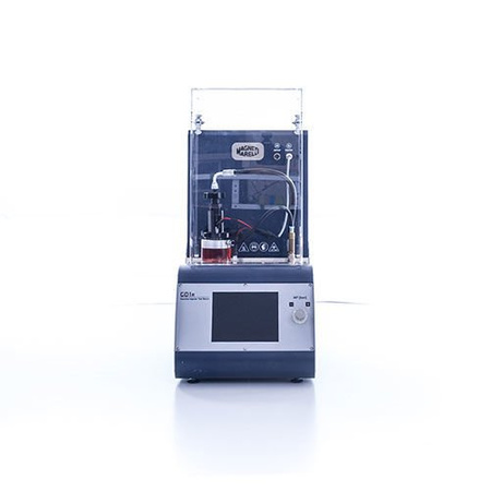 Compact GDI injector tester, semi-automatic, max pressure 450 bar, support for coil and piezo injectors. Manual pressure regulator (1 x set of GDi-3A and GDi-11A adapters, 4L test fluid, atomization chamber, Android system)