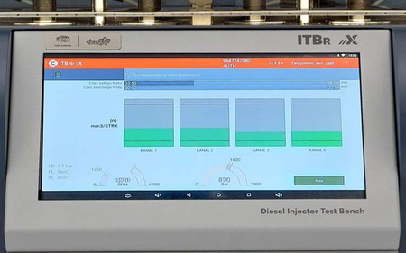 TEST & SERVICE BENCH FOR 1 CRDi / FULL- AUTOMATIC OPERATION CODING FUCTIONSTD: 2500BAR,UB-15s,PRCO