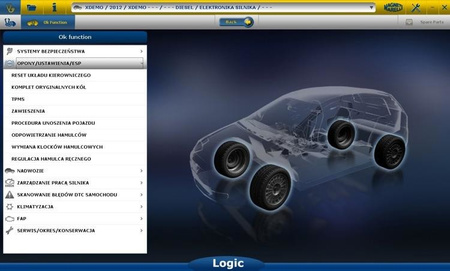 Diagnostický tester Magneti Marelli LOGIC