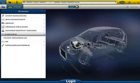 Tester Magneti Marelli Logic(Bez Licencji)(Dodatkowo fakturowane szkolenie voucher 099691020115)