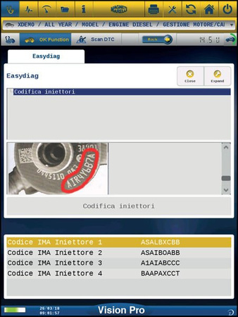 Diagnostický tester Magneti Marelli Vision (bez licence)