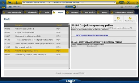 Diagnostický tester Magneti Marelli LOGIC