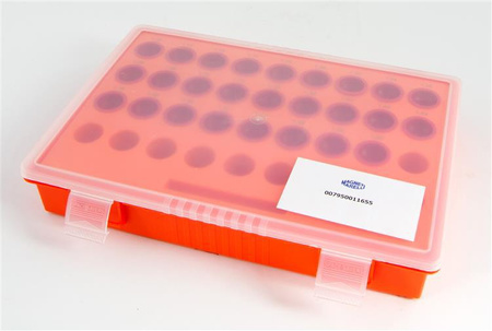 Calibration Thickness Kit: Diam. 5,80 - Hole 3,00 Thickness: 1,10 - 1,60 - Cut 0,02 -26 Measure - 260 Pieces