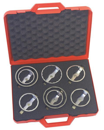 8 Pieces Set Of Wrench For Dismounting Oil Filters