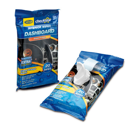 Wet Wipes - Dashb. Interior - Gloss Finish