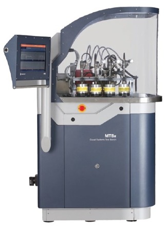 MTBR-D/P - Kompaktowy stół testowy do testowania pomp CRp. Maksymalne ciśnienie 2800 bar.