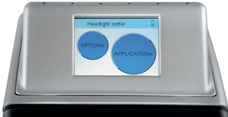 Urządzenie do ustawiania świateł Premium (biksenon, halogen, przeciwmgielne, laser, matrix) pomiar cyfrowy