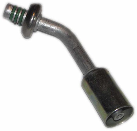 Conector spring-lock tată de 45 de grade cu beadlock nr 8