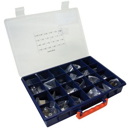 Tool Kit Of Balancing Spacers Diam. 11.4Mm. With Spacers From 0,80 A 1,95 Mm. One Every 0,05 Mm; Tot. N. 480 Tools