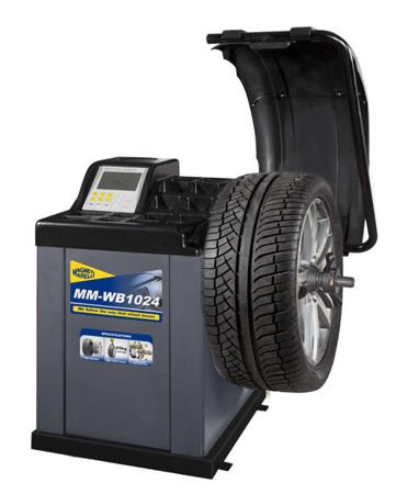 Балансировочный стенд для колес MM-WB1024 AW (автоматическое измерение ширины колеса)