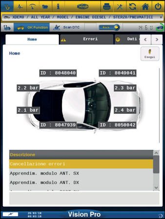 Диагностический тестер Vision Magneti Marelli (без лицензии)