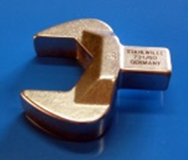 Плоская насадка для динамометрического ключа, размер 25мм (наконечник 9x12мм)