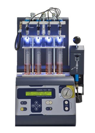 GS4.20 - Бензиновые инжекторы тестируются с помощью ультразвуковой жидкости Эксклюзивный набор переходников Gs4