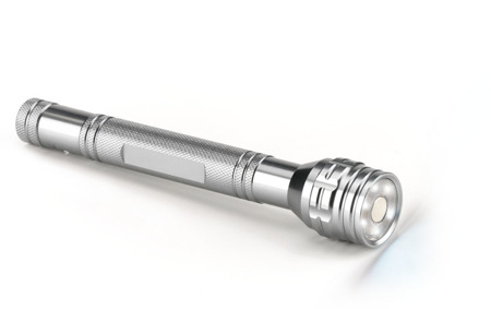 LED Torch With Telescopic Magnet
